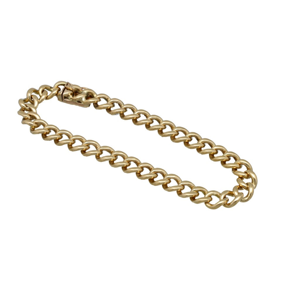 14Krt massief gouden Gourmet armband 2