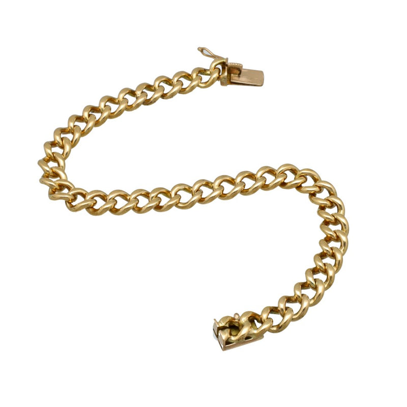 14Krt massief gouden Gourmet armband 3