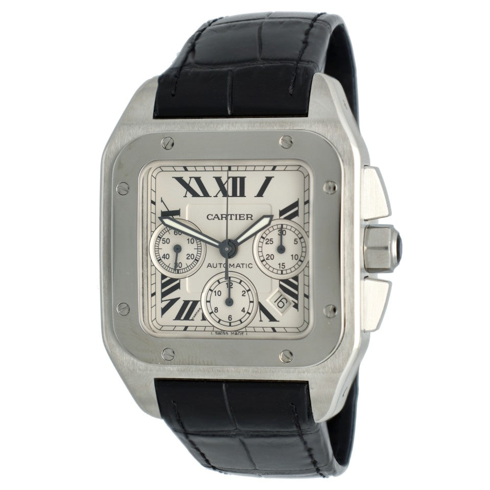 Cartier Santos 100XL Chronograaf Ref.2740 1