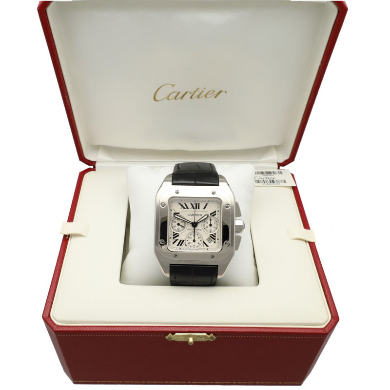 Cartier Santos 100XL Chronograaf Ref.2740 7