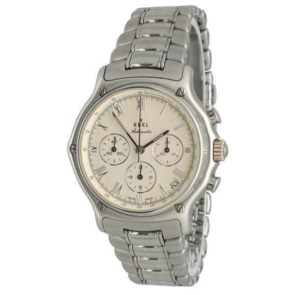 Ebel 1911 Chronograph White Index
