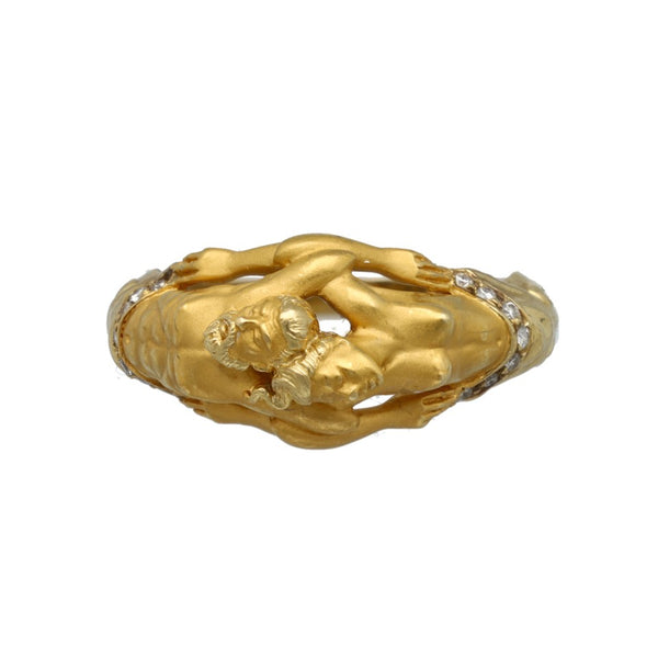 18 krt Carrera y Carrera Eden ring met Diamant