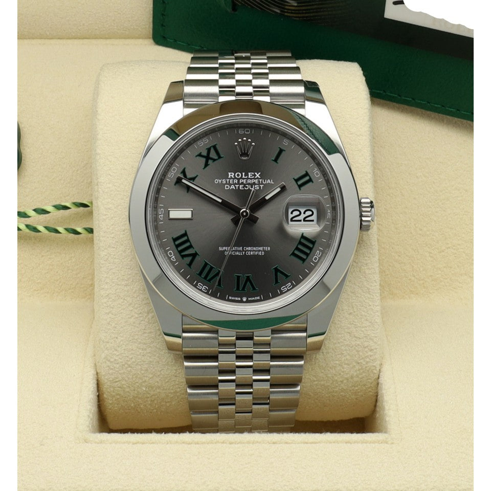 Rolex Datejust 41 'Wimbledon' Ref: 126300 6