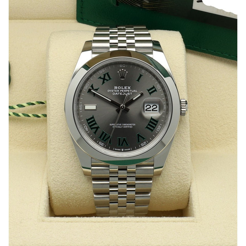 Rolex Datejust 41 'Wimbledon' Ref: 126300 6