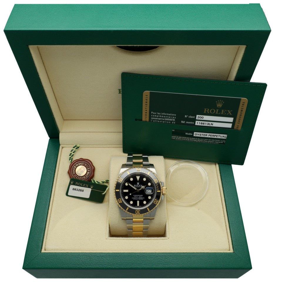 Rolex Submariner Date Ref.116613LN Goud/Staal GERESERVEERD 6