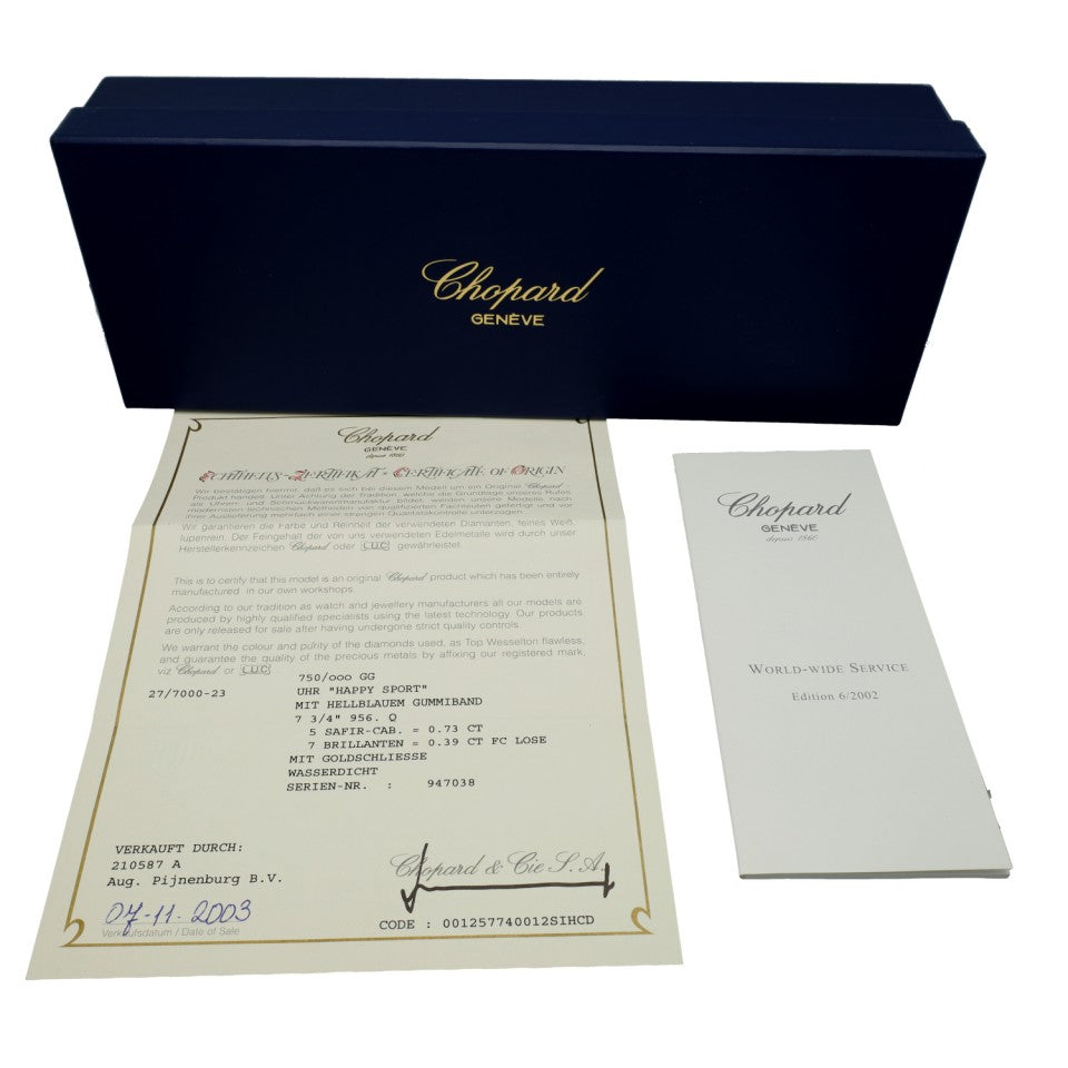 Chopard Happy Sport Diamond Oval Ref. 27/7000-23 6