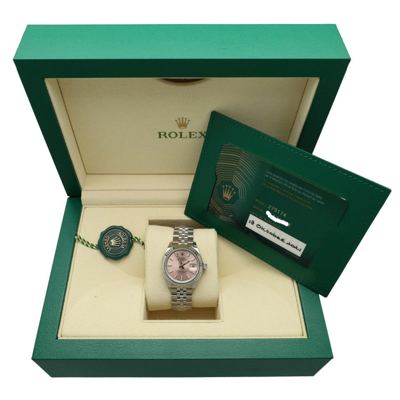 Rolex Datejust 28 Ref.279174 Pink/Jubilee 7