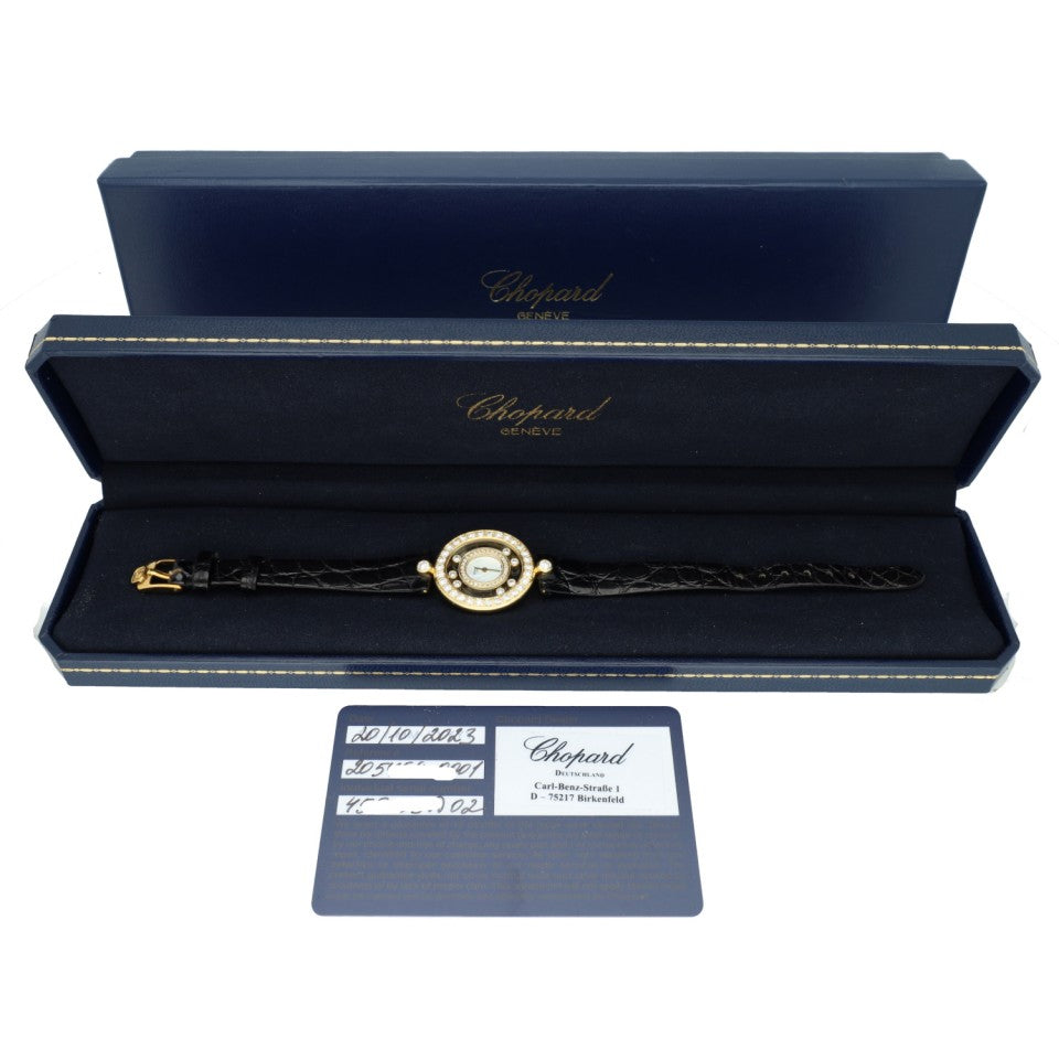 18 Krt. Chopard Happy Diamonds. 5