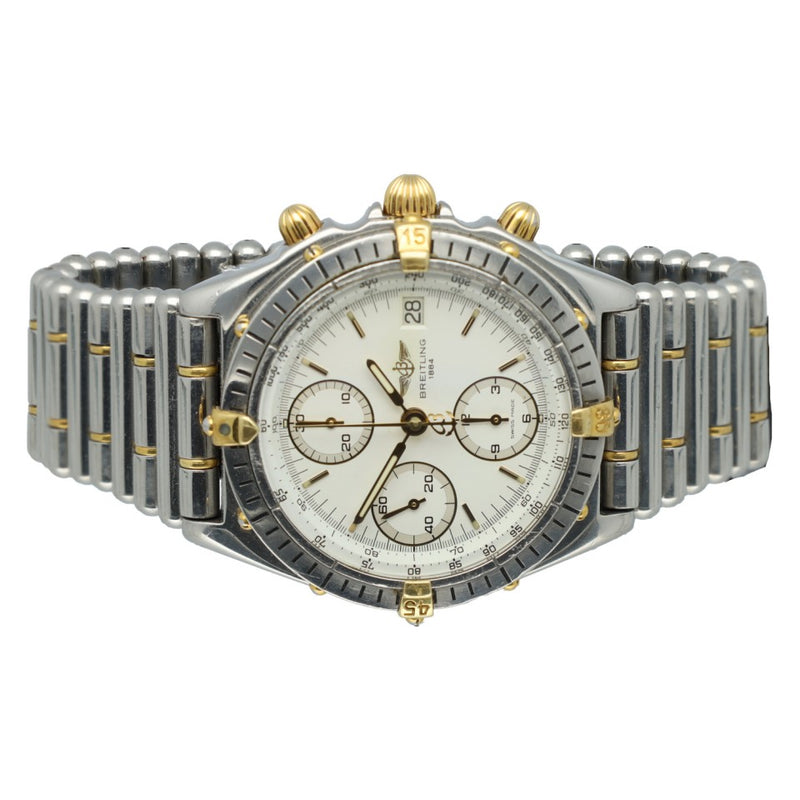 Breitling Chronomat Goud/Staal Ref.B13048 4