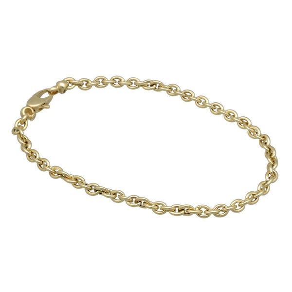 14Krt. gouden armband Ovaal Anker schakel