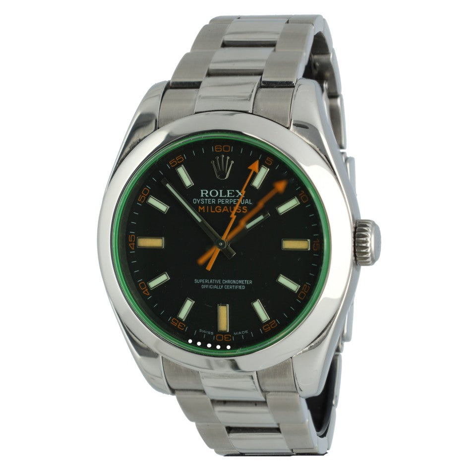 Rolex Milgauss Ref: 116400GV Black Dial  2008 1