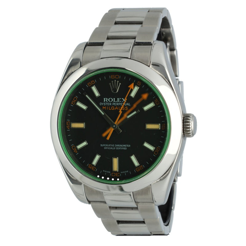 Rolex Milgauss Ref: 116400GV Black Dial  2008 1