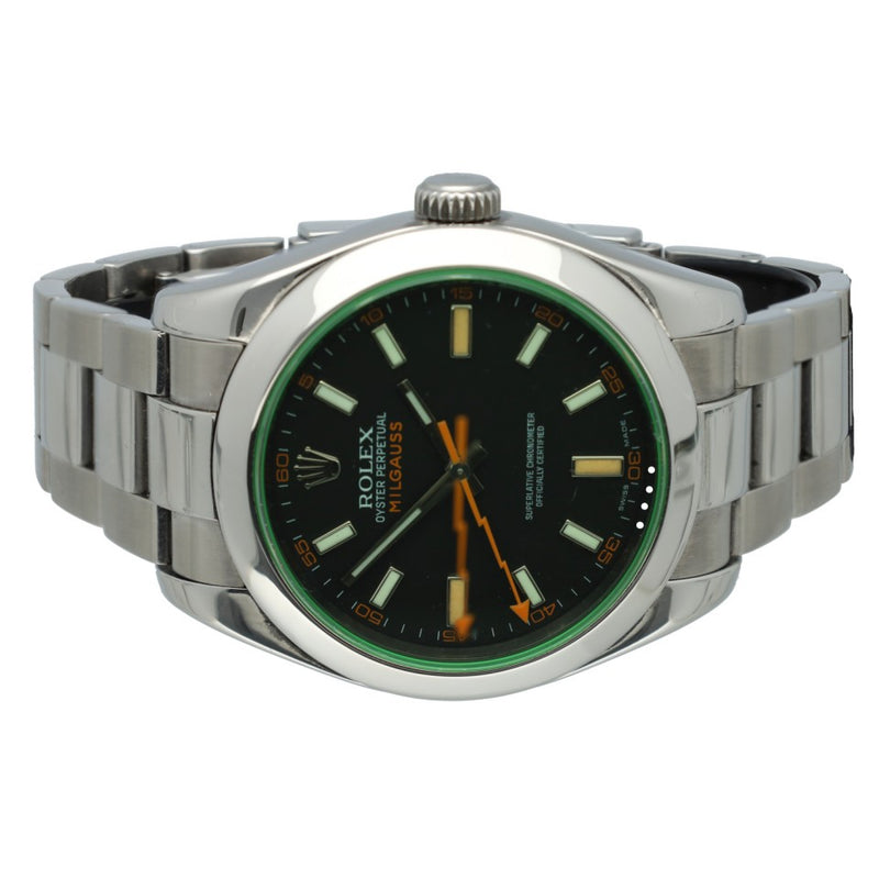 Rolex Milgauss Ref: 116400GV Black Dial  2008 5