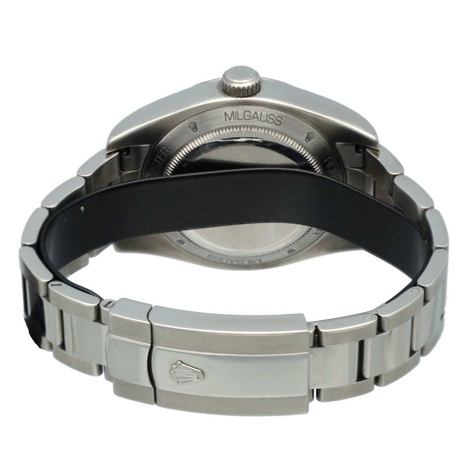 Rolex Milgauss Ref: 116400GV Black Dial  2008 7