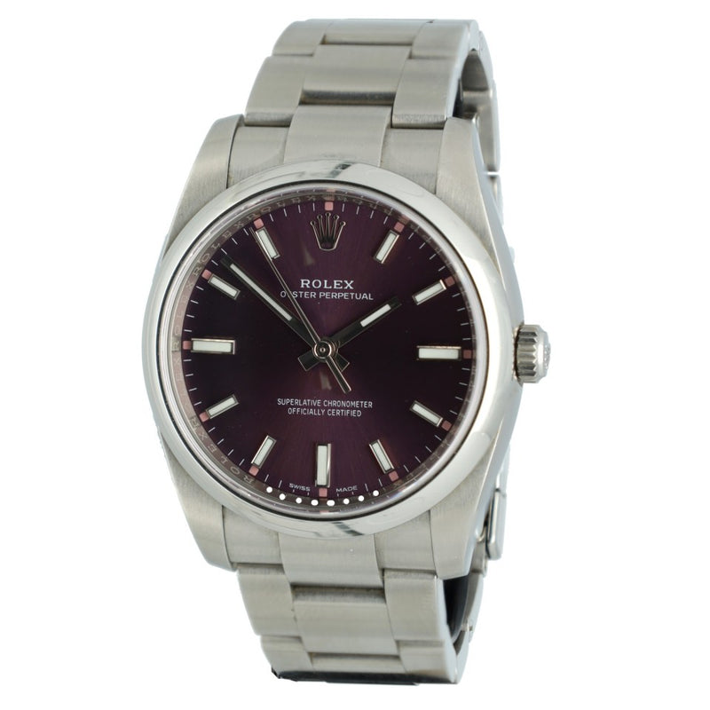 Rolex Oyster Perpetual 34 Purple Ref.114200 1