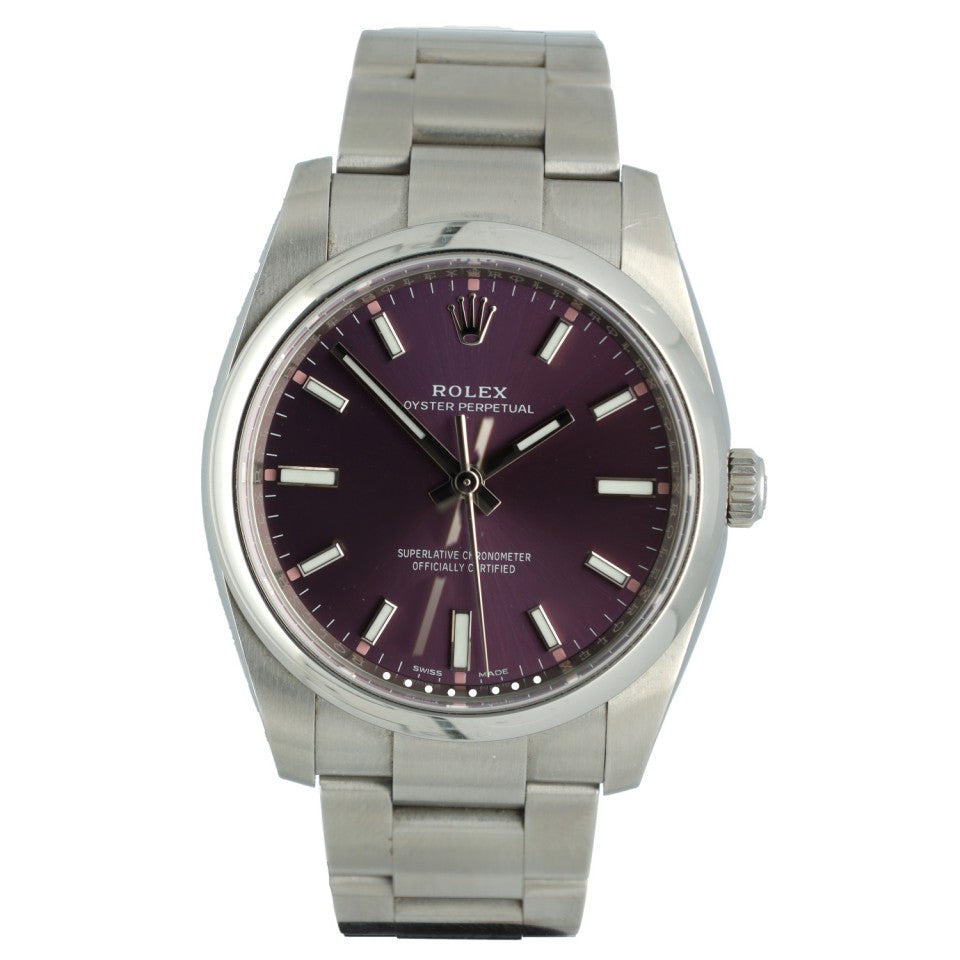 Rolex Oyster Perpetual 34 Purple Ref.114200 2