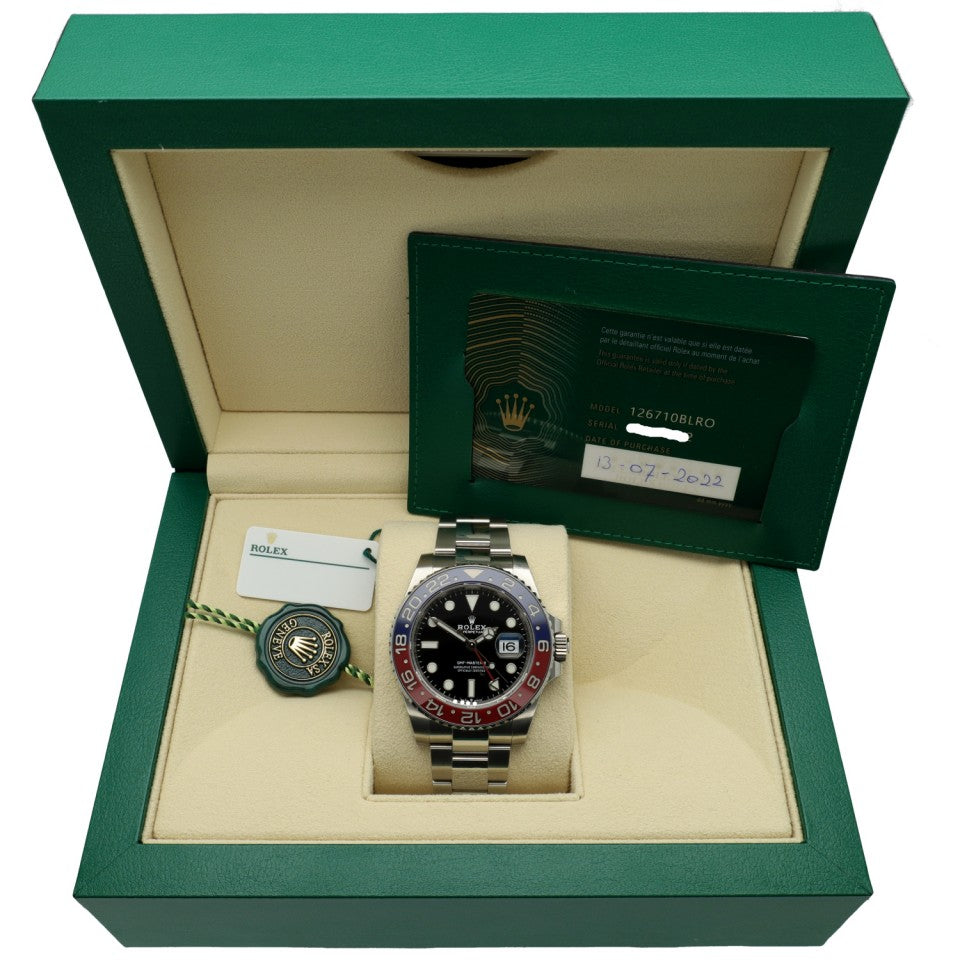 Rolex GMT-Master II 'Pepsi' Ref. 126710BLRO 7