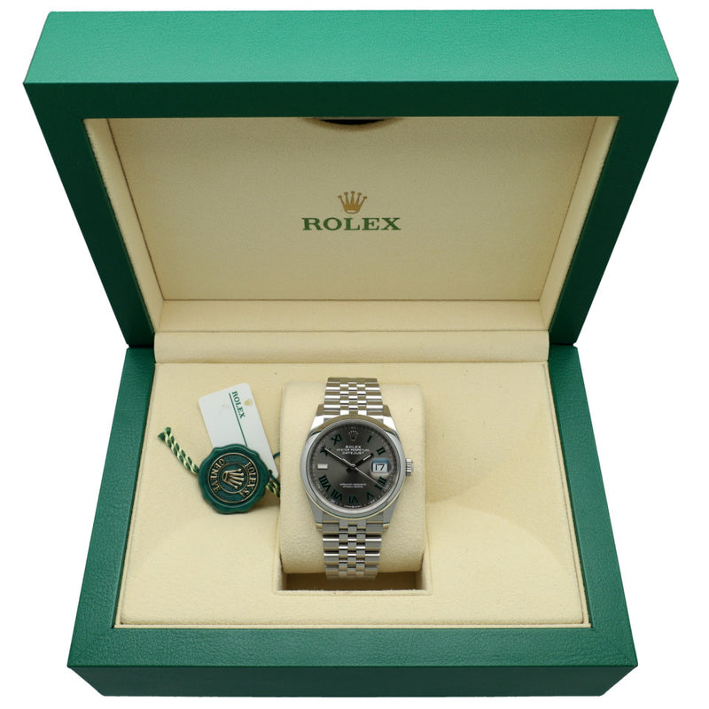 Rolex Datejust 36 Wimbledon Ref.126200 7