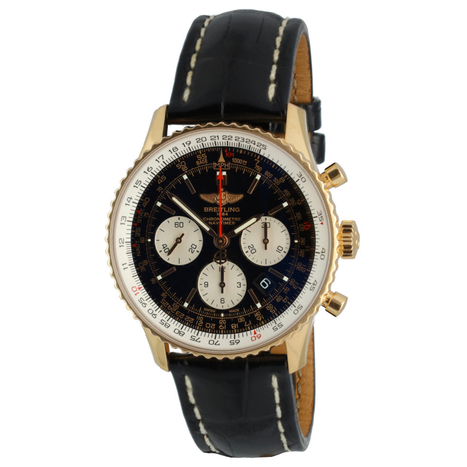 Breitling Navitimer 01 Chronograaf 18K.Rosegoud RB012012 1