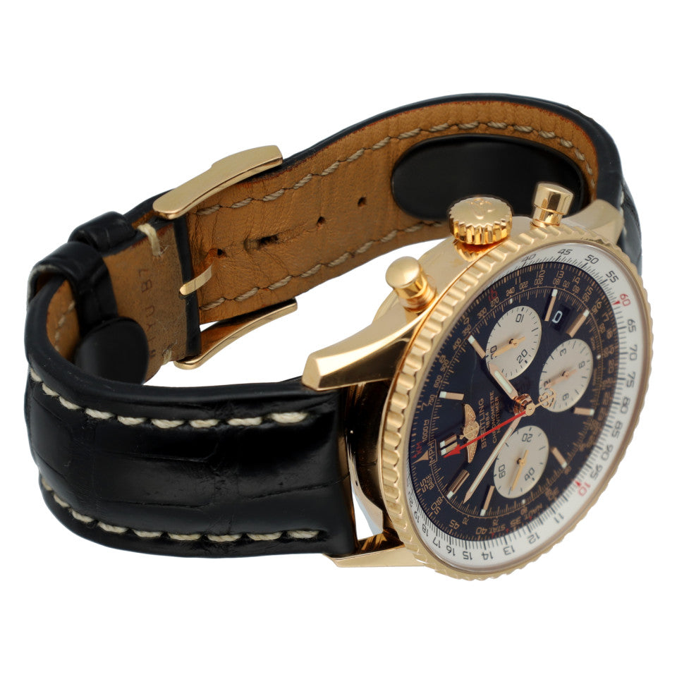 Breitling Navitimer 01 Chronograaf 18K.Rosegoud RB012012 5