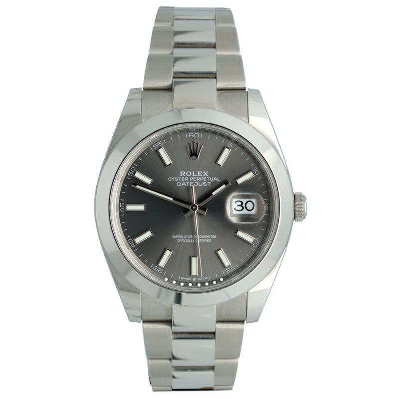 Rolex Datejust 41 'Rhodium' Ref. 126300 GERESERVEERD 2