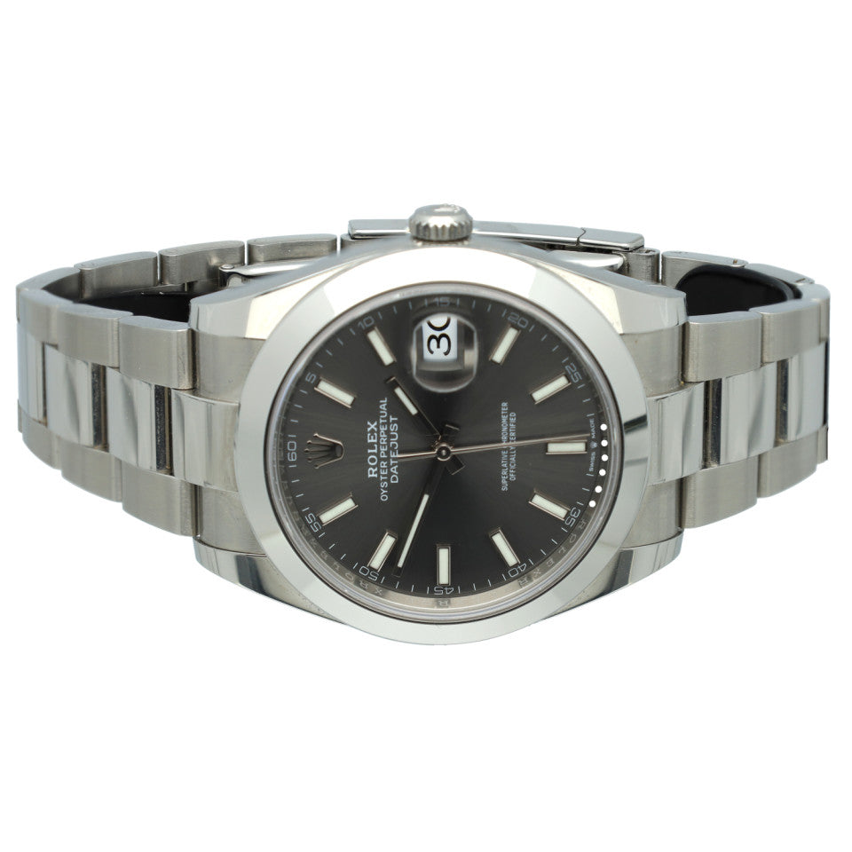 Rolex Datejust 41 'Rhodium' Ref. 126300 GERESERVEERD 4