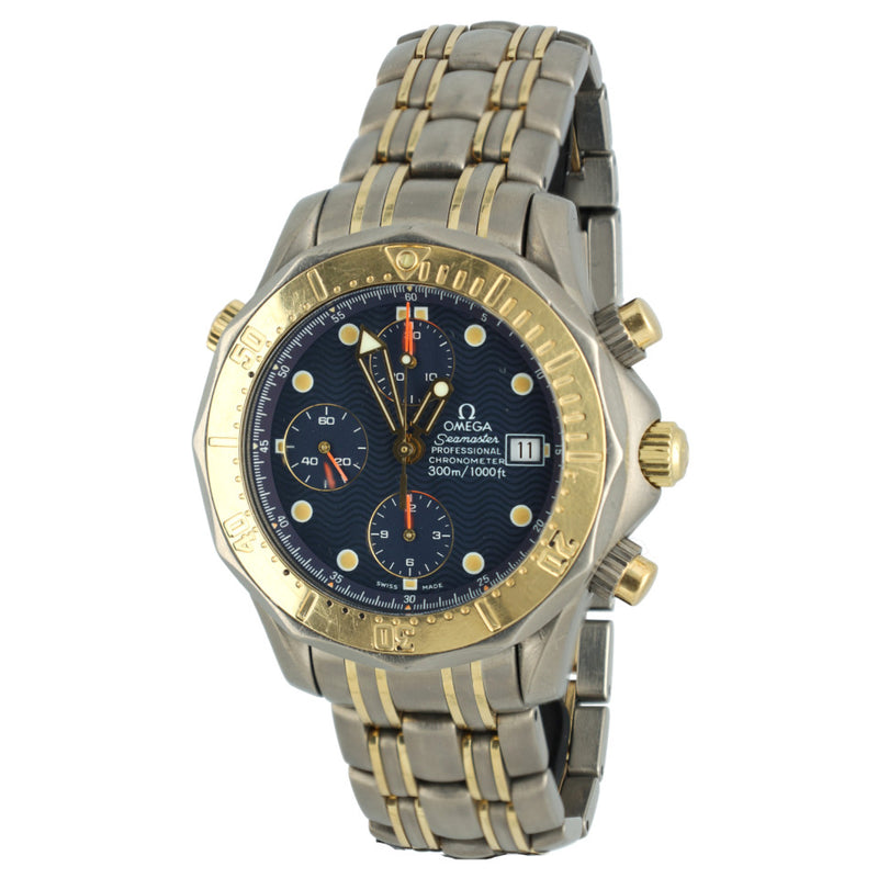Omega Seamaster Diver 300M Goud/Titanium 1