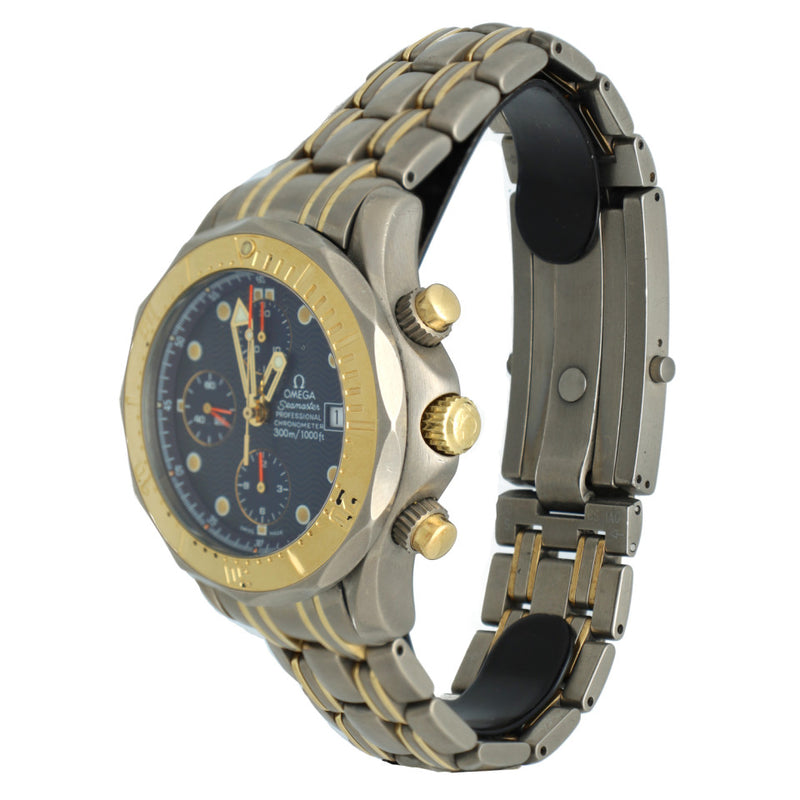 Omega Seamaster Diver 300M Goud/Titanium 3