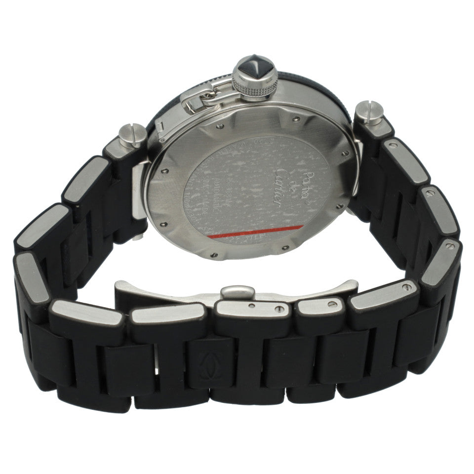 Cartier Pasha Seatimer Black Full Set 4