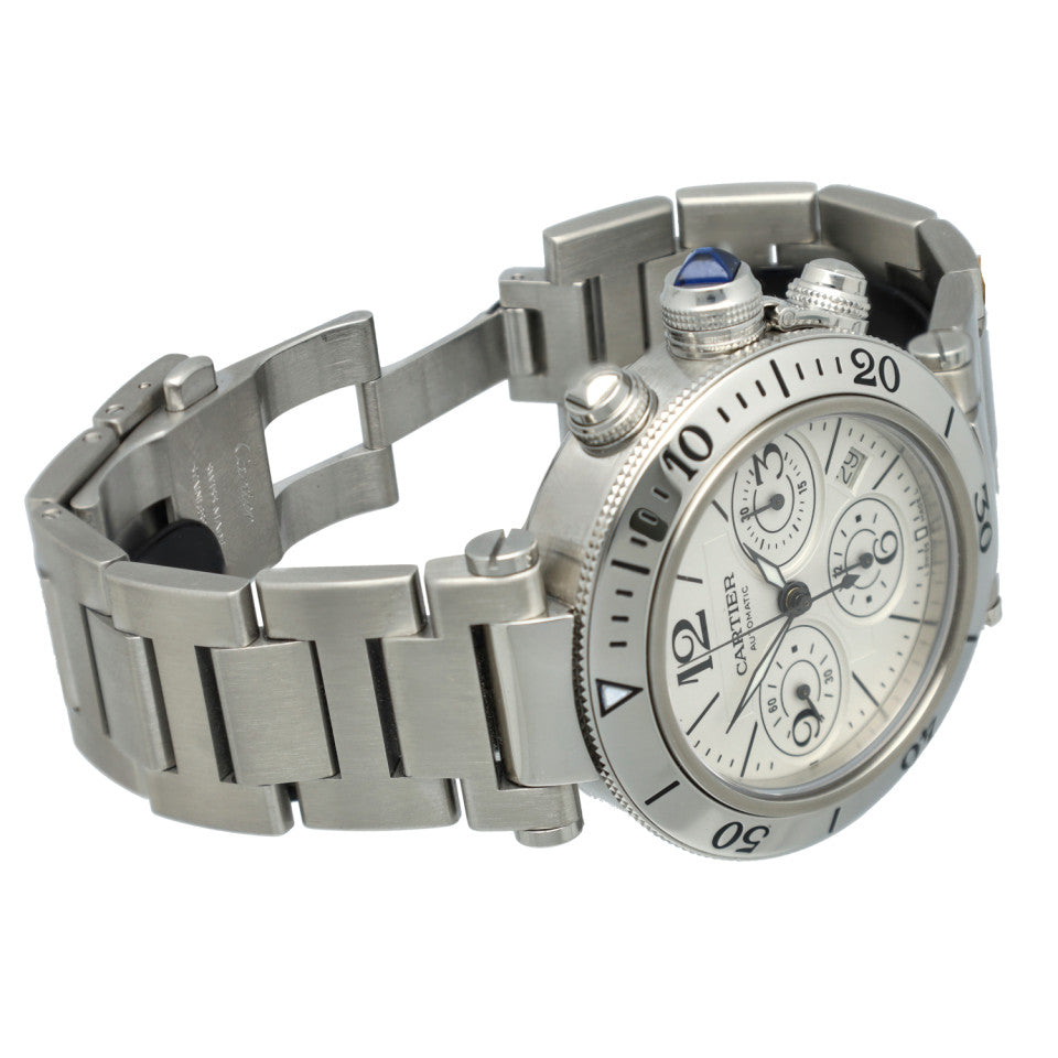 Cartier Seatimer Chronograaf Full Set 3