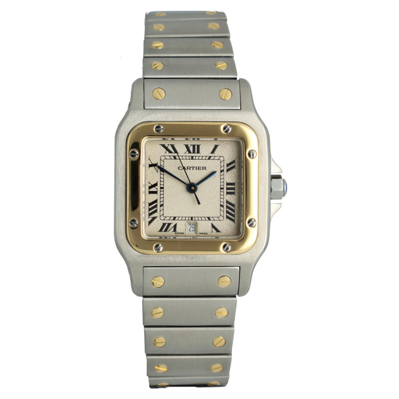 Cartier Santos Galbee Goud/Staal 2