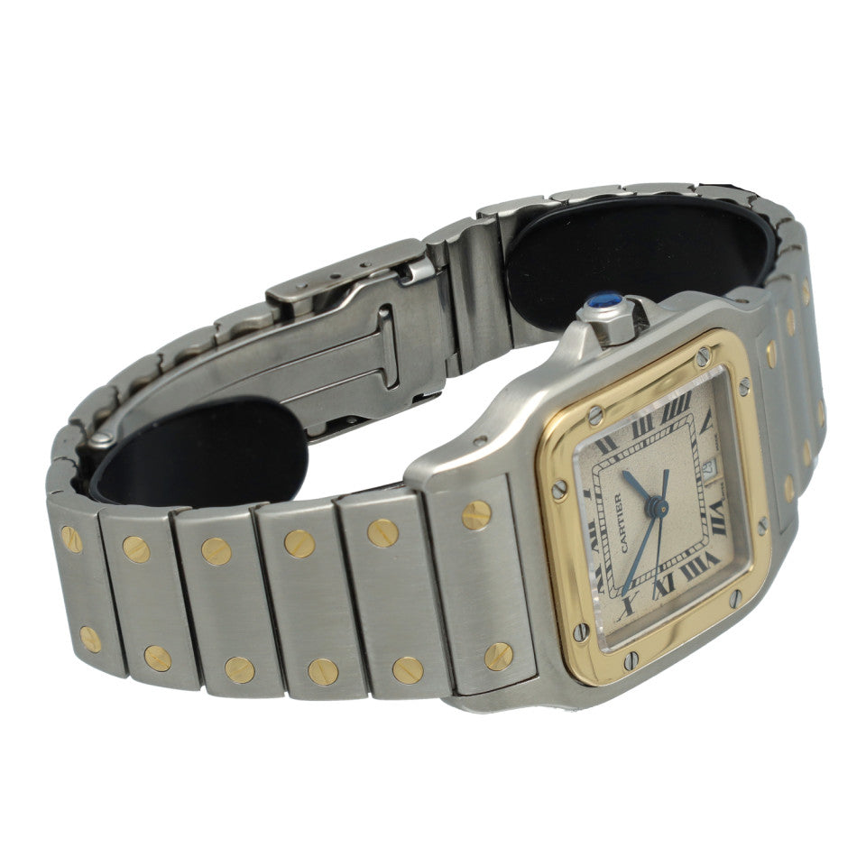 Cartier Santos Galbee Goud/Staal 5