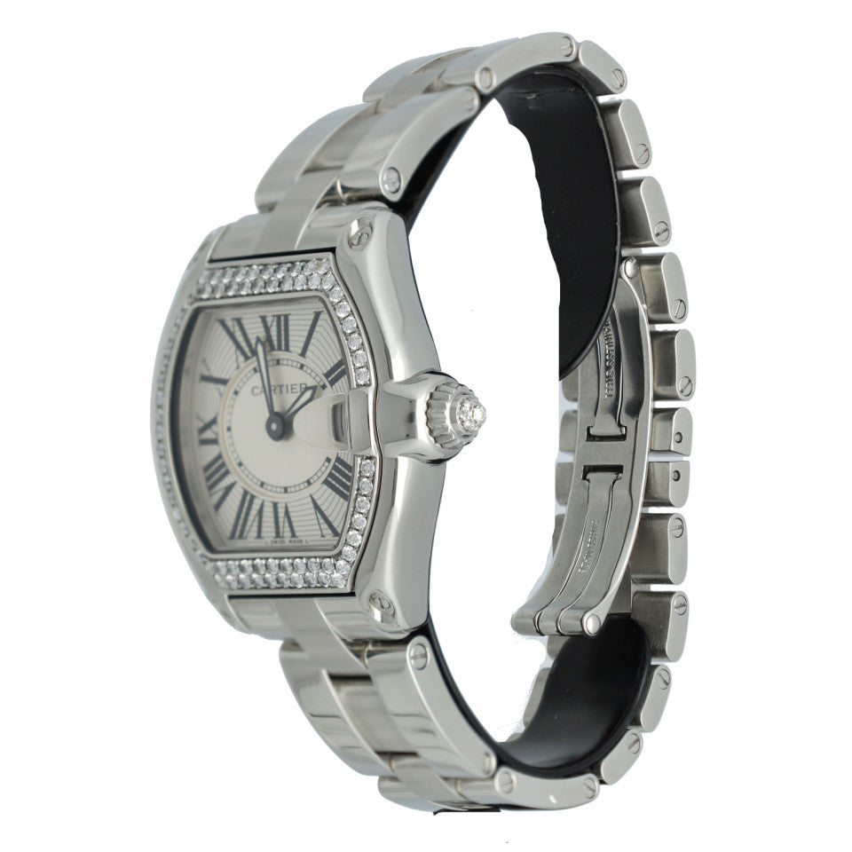Cartier Roadster Small Size Factory Diamonds. 3
