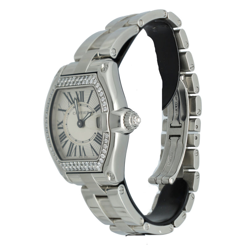 Cartier Roadster Small Size Factory Diamonds. 3
