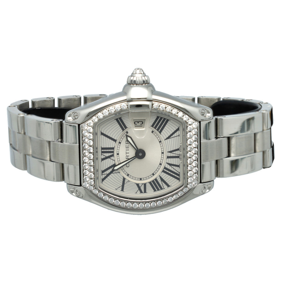 Cartier Roadster Small Size Factory Diamonds. 4