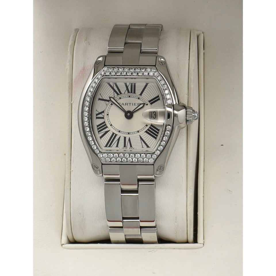 Cartier Roadster Small Size Factory Diamonds. 7