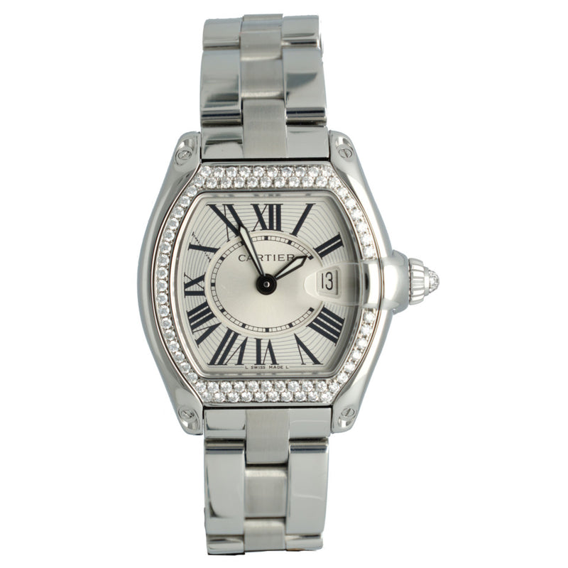 Cartier Roadster Small Size Factory Diamonds. 2