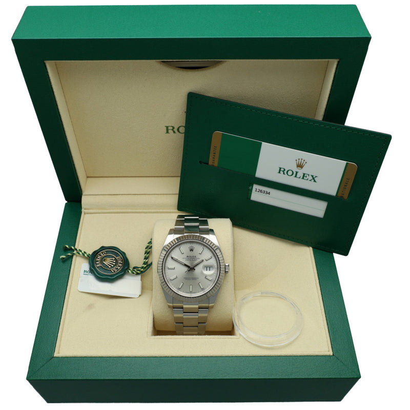 Rolex Datejust 41 Ref.126334 Silver Index 7