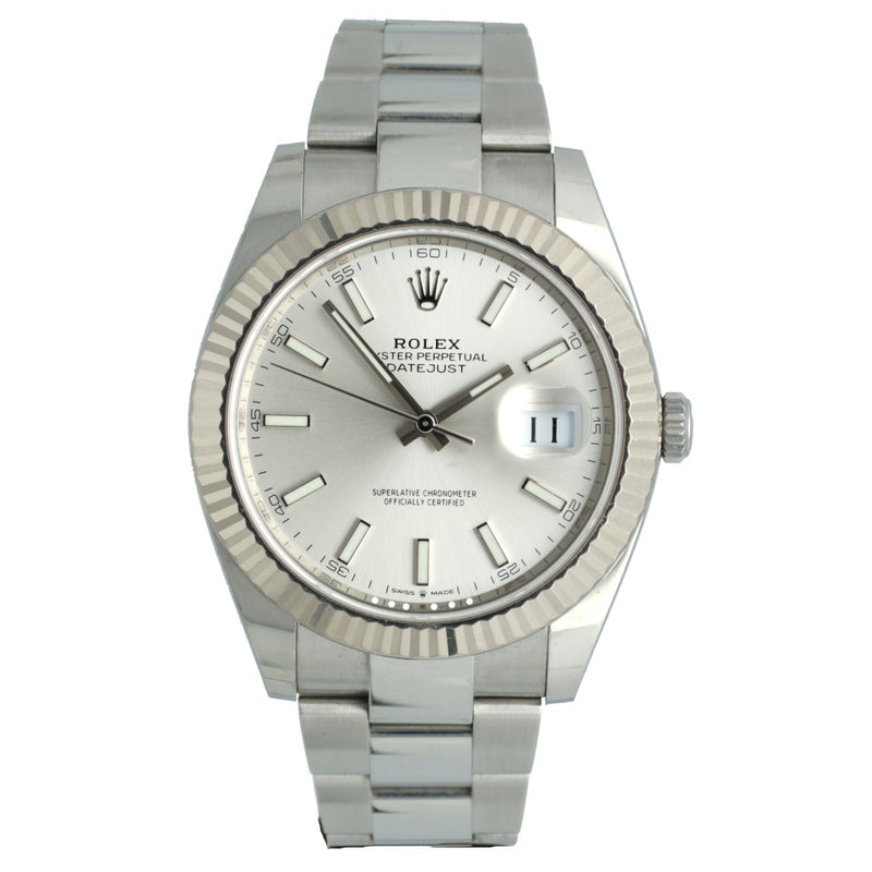 Rolex Datejust 41 Ref.126334 Silver Index 2
