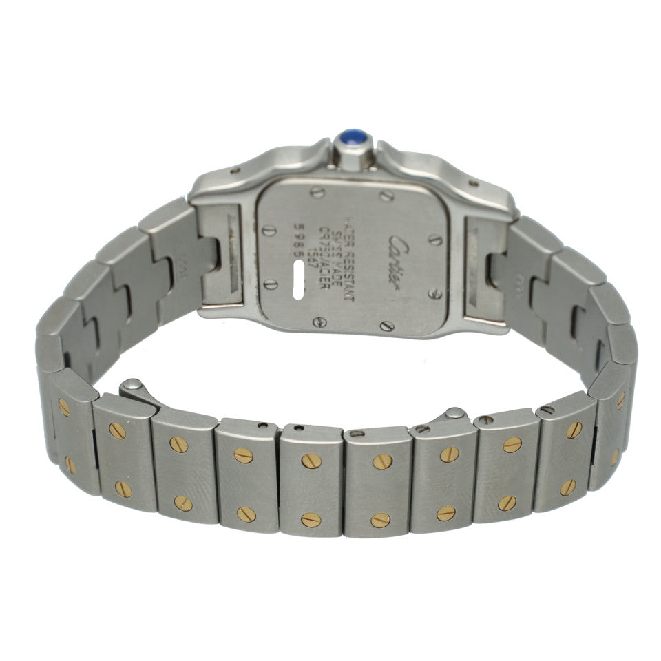 Cartier Santos Galbee Goud/Staal Ref.1567 6