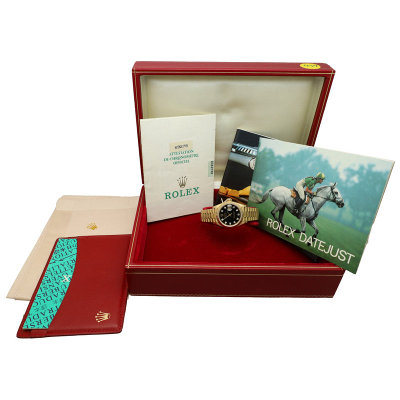 Rolex Lady-Datejust 26 Ref.69278  Diamonds Full set 5