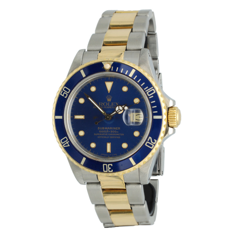 Rolex Submariner Date Gold/Staal Ref:16803 1
