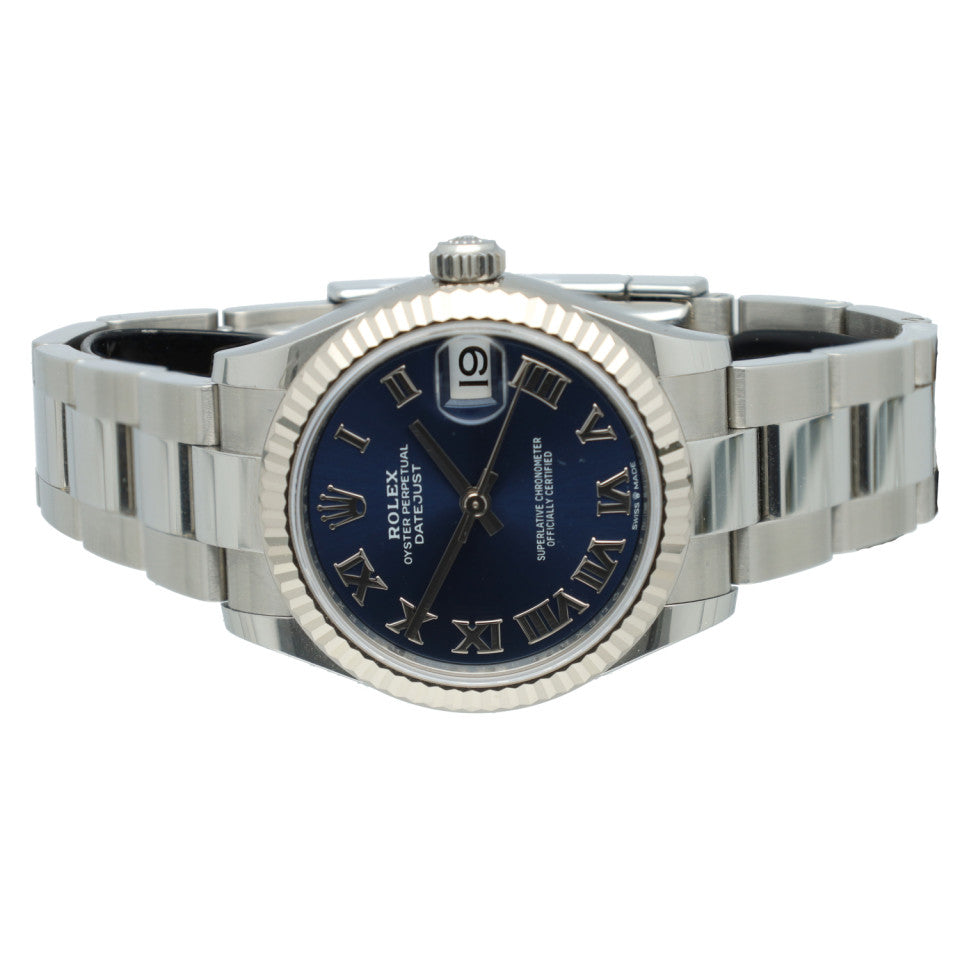 Rolex Datejust 31 Blue Roman Ref.278274 4
