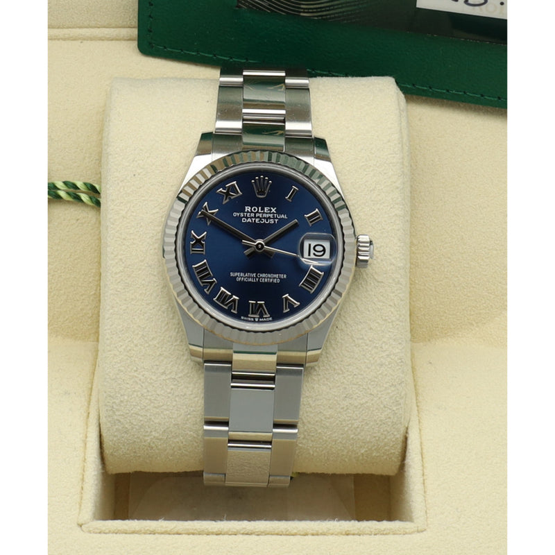 Rolex Datejust 31 Blue Roman Ref.278274 7