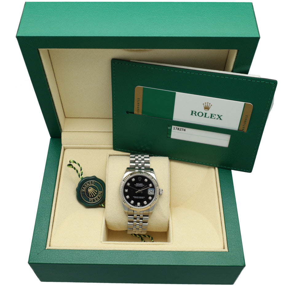 Rolex Datejust 31 Diamond dial Ref.178274.Gereserveerd 7