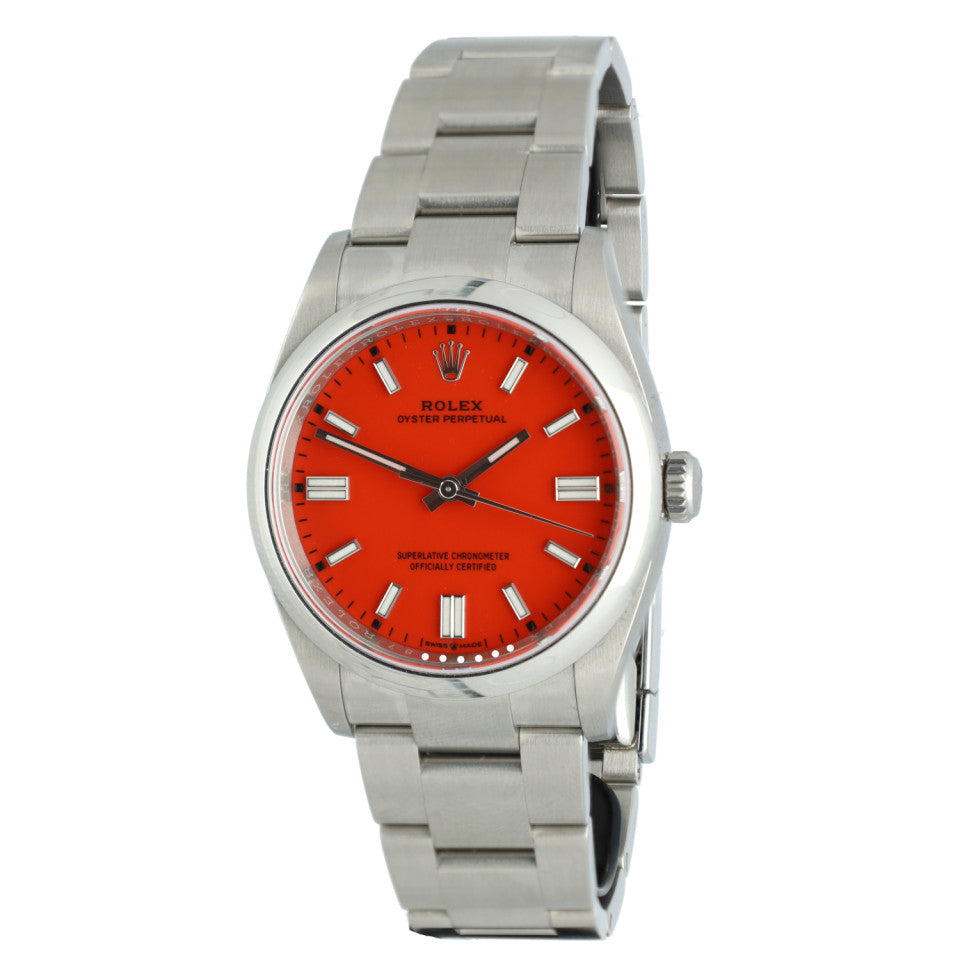 Rolex Oyster Perpetul 36 Red Coral Ref.126000 1