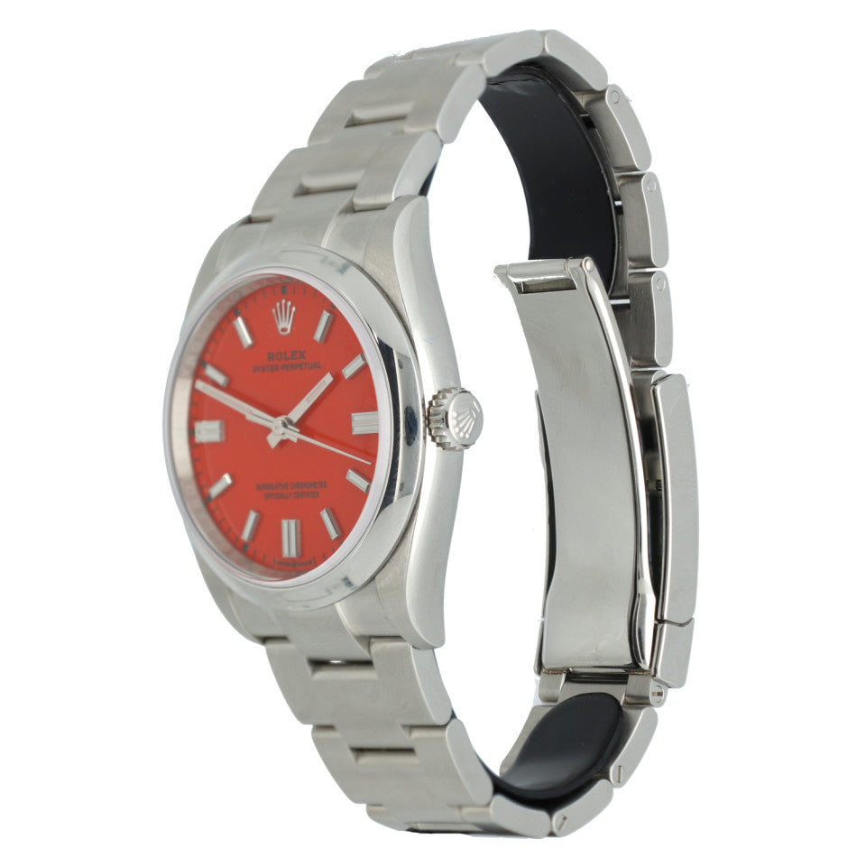 Rolex Oyster Perpetul 36 Red Coral Ref.126000 3