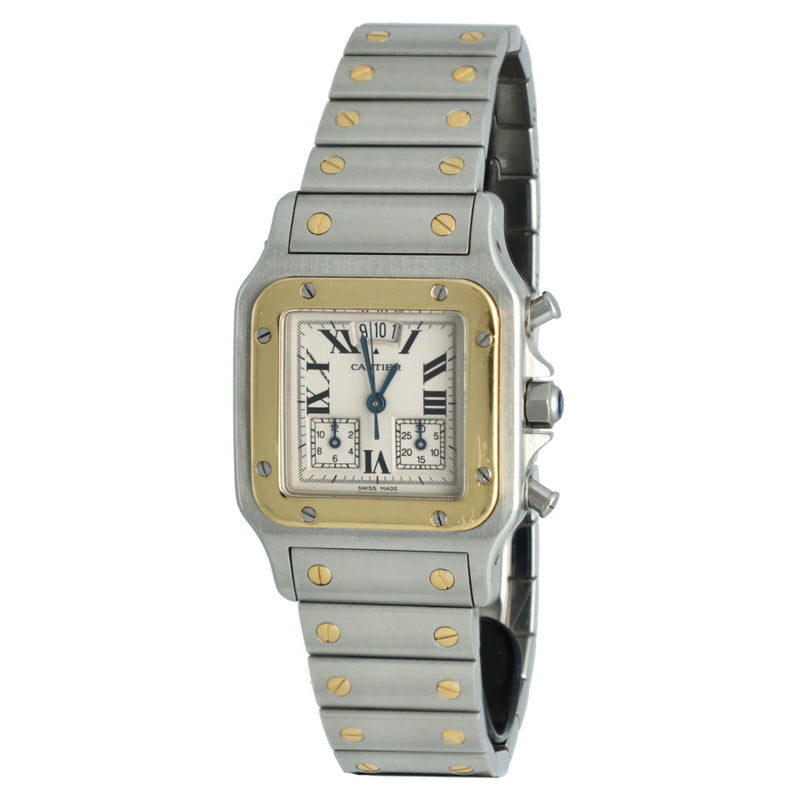 Cartier Santos Galbee Chronograph Ref. 2425 1