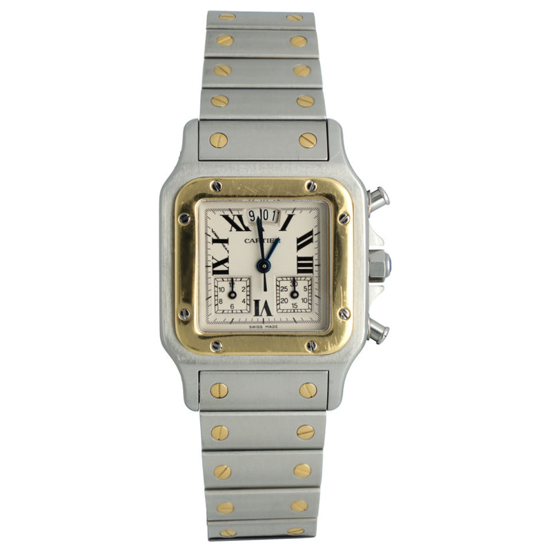 Cartier Santos Galbee Chronograph Ref. 2425 2