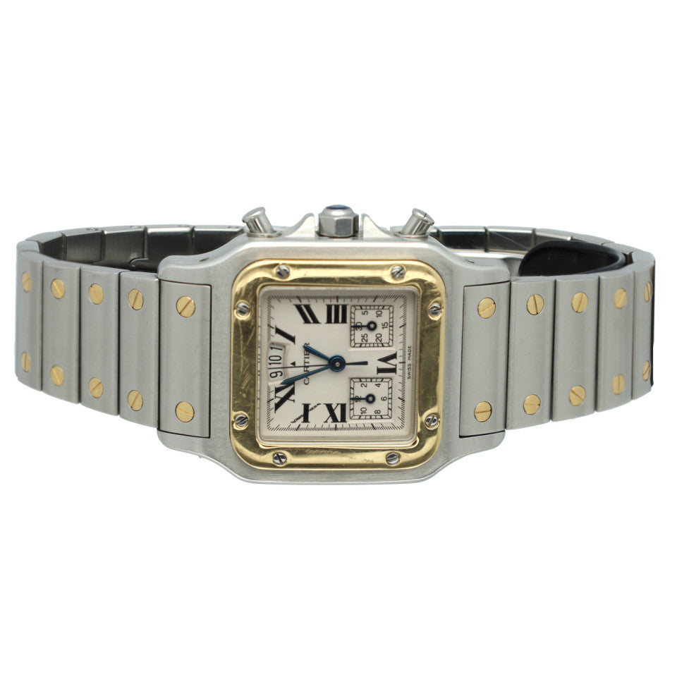 Cartier Santos Galbee Chronograph Ref. 2425 4